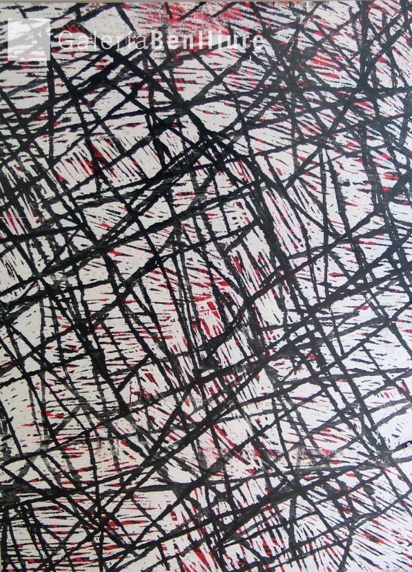 Composición, 2010 Acrílico sobre tela 95 x 69 cm